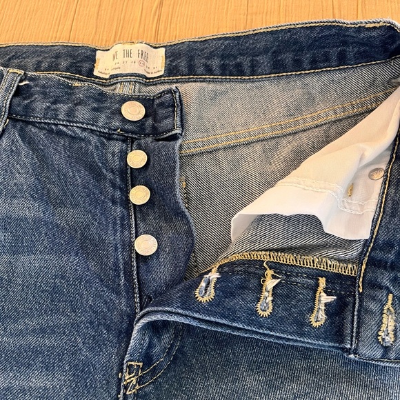 Free People Maggie Mid Rise Jeans - Picture 5 of 14